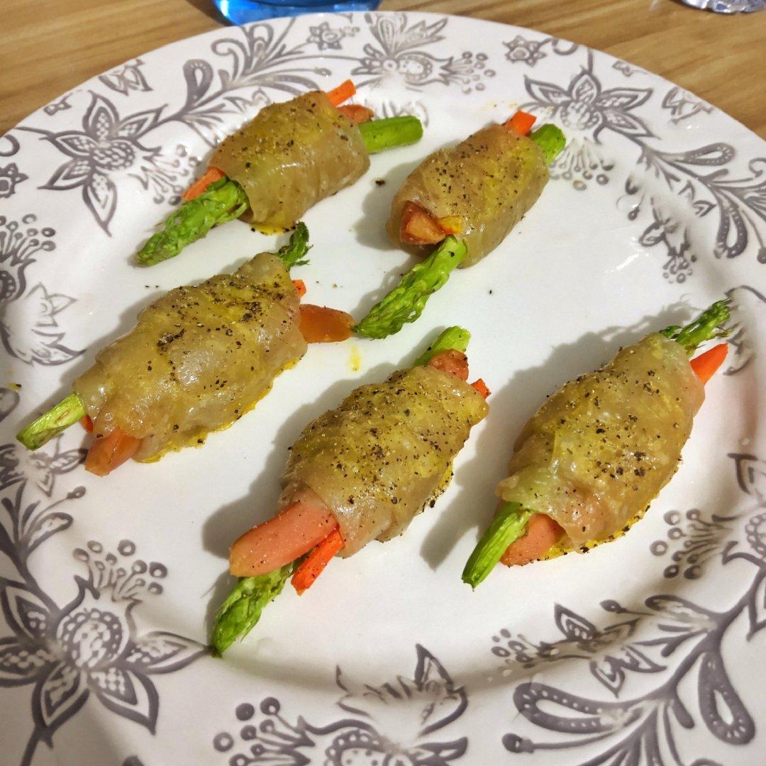 快手早餐：手抓饼变可颂面包（空气炸锅）