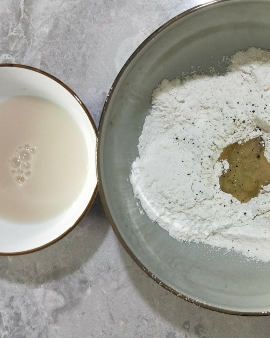 纯奶手撕吐司的做法 步骤1