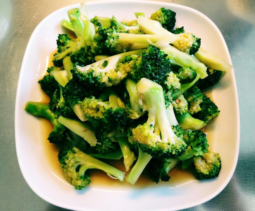 手机用户黝咖妈妈做的清炒西兰花