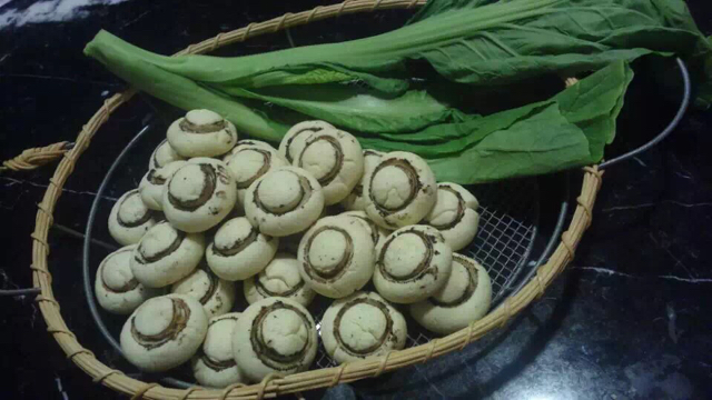 蘑菇造型饼干