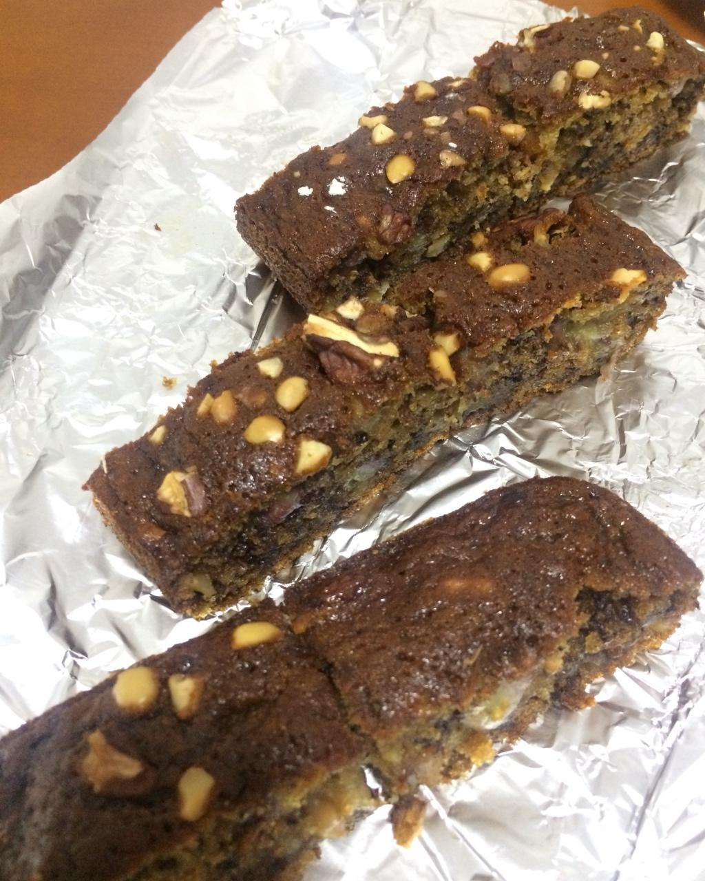 星巴克香蕉核桃蛋糕（starbucks banana walnut bread）