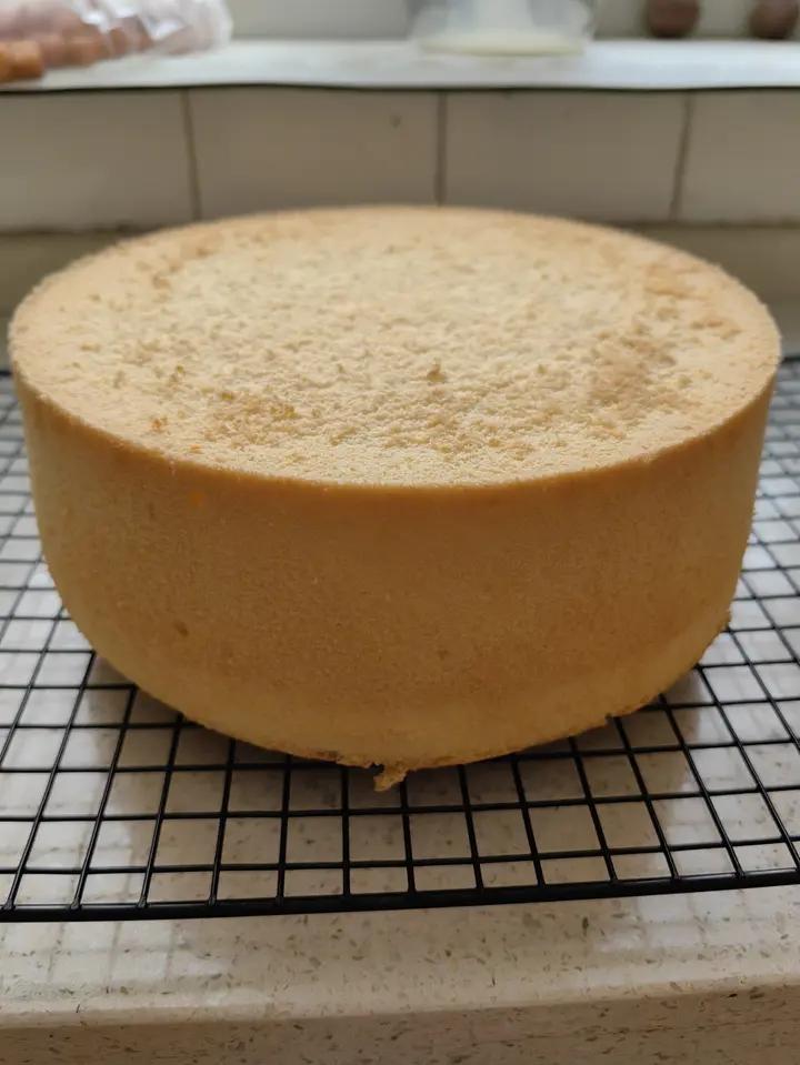超柔软6寸戚风蛋糕(附8寸配方)零失败 超详细‼️含操作视频