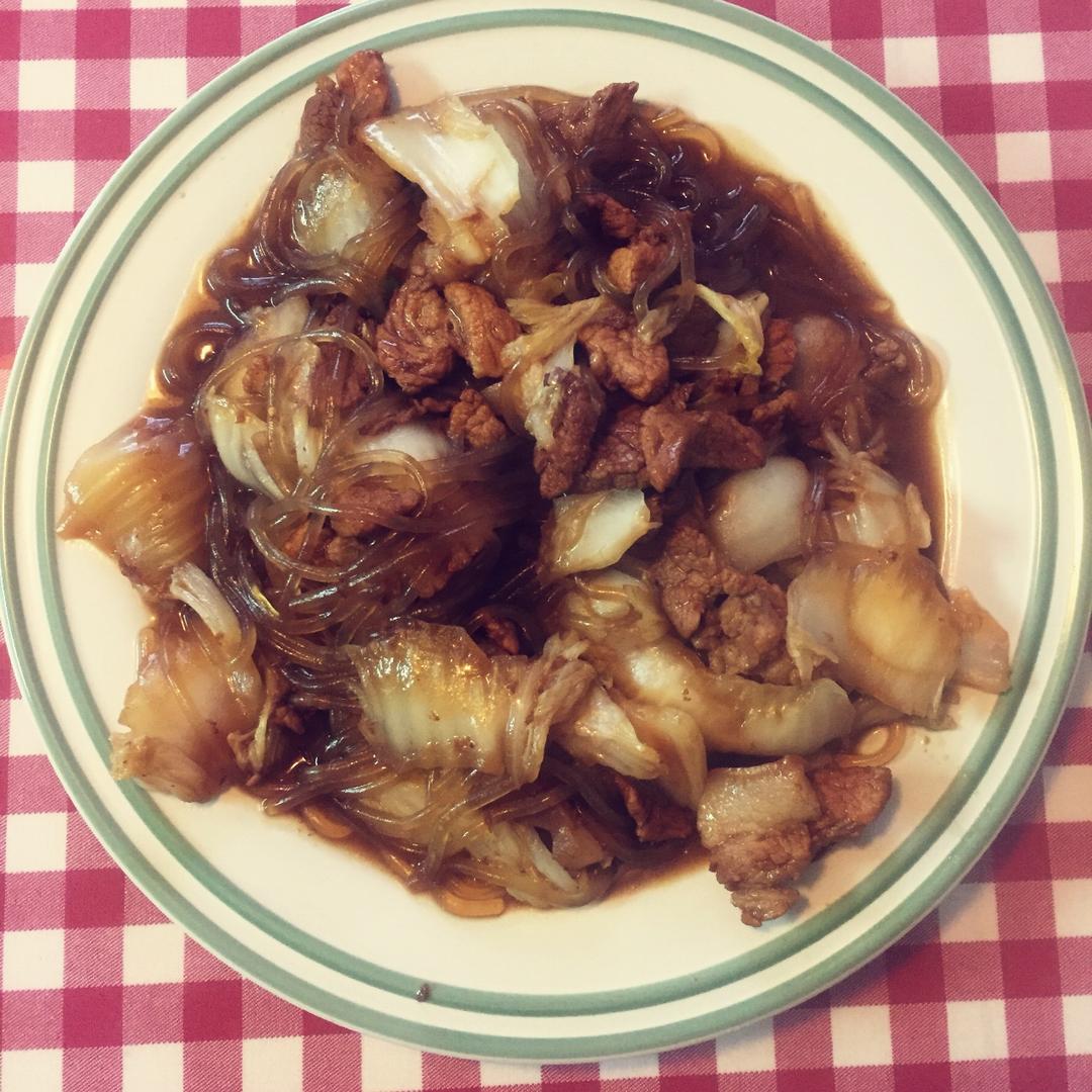 白菜炖粉条
