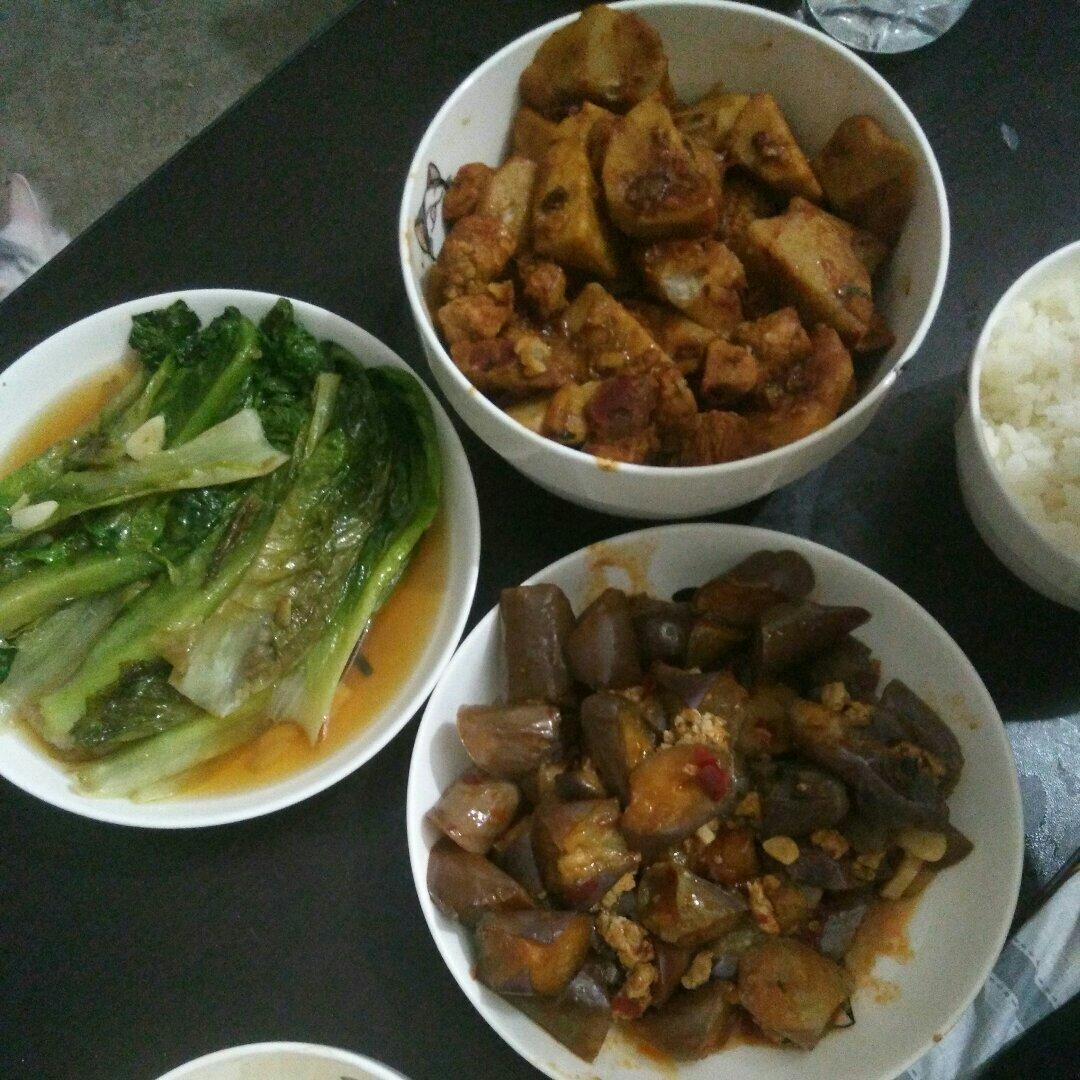 僾简单做的晚餐2018年8月18日