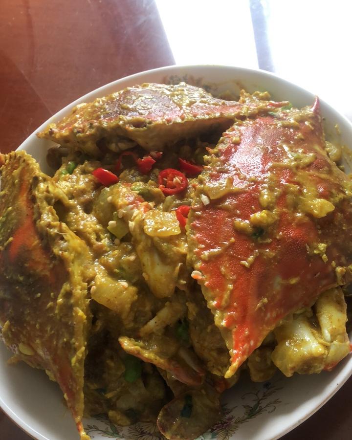 私家椰浆咖喱蟹 -秋冬螃蟹肥