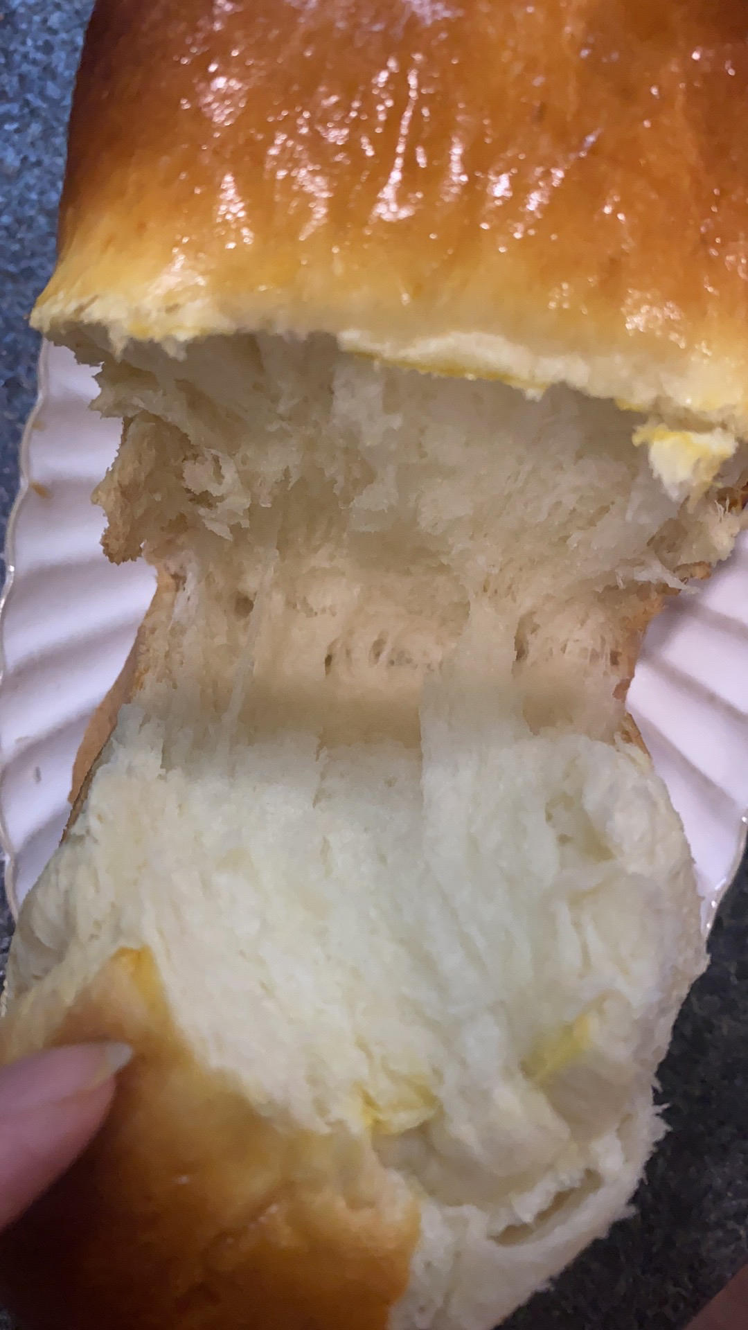 纯奶手撕吐司的做法 步骤1