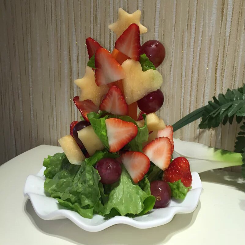 【水果圣诞树】