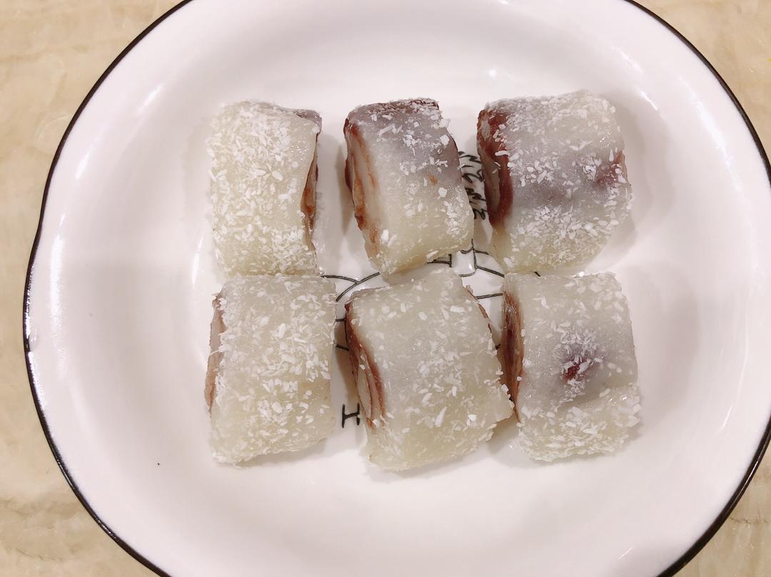 椰蓉豆沙糯米卷