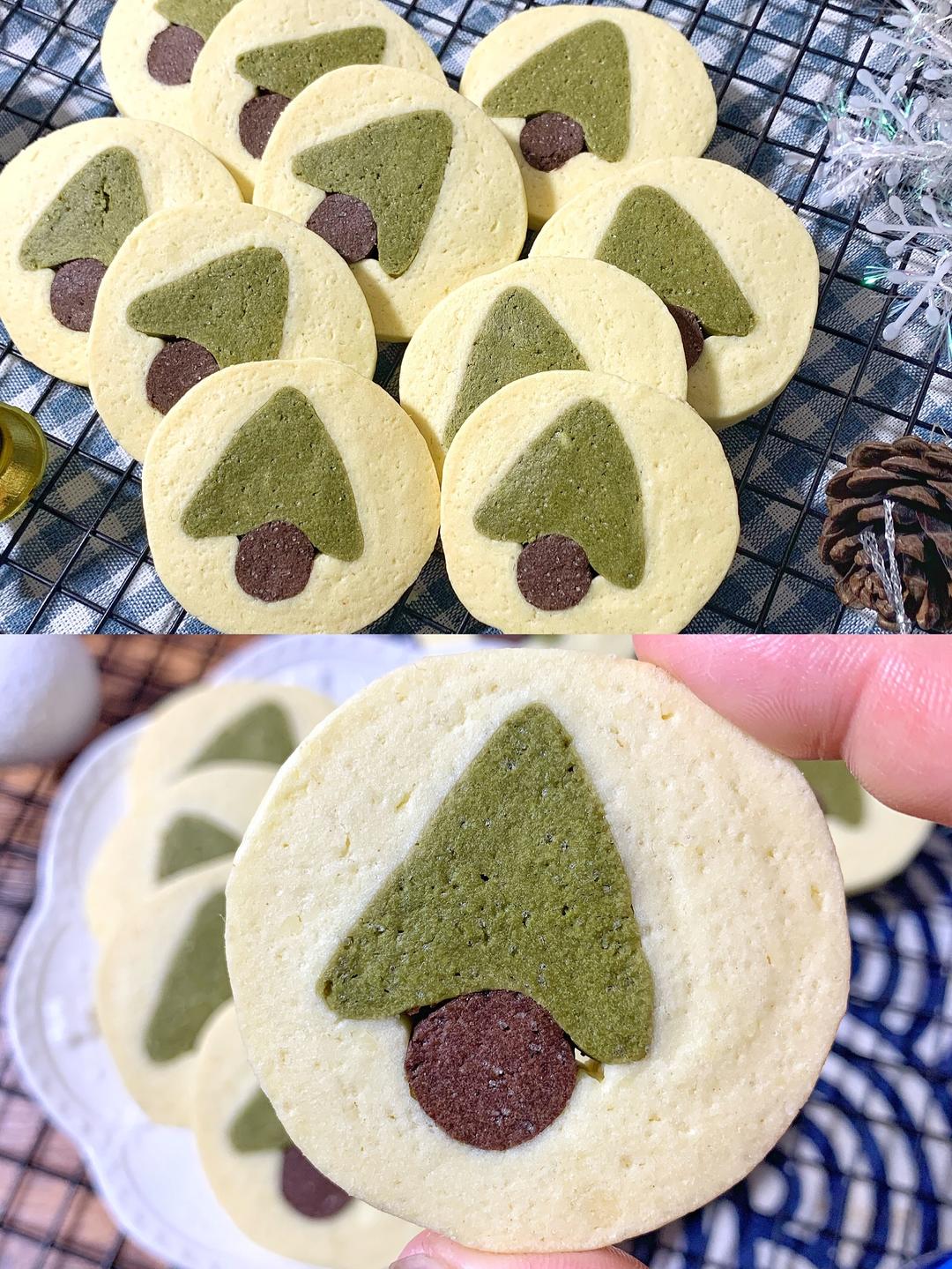 圣诞树饼干的做法