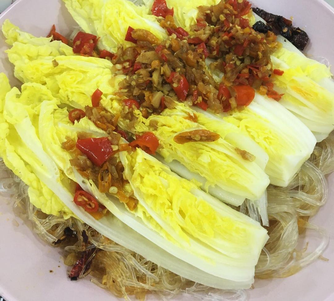 蒜蓉粉丝娃娃菜