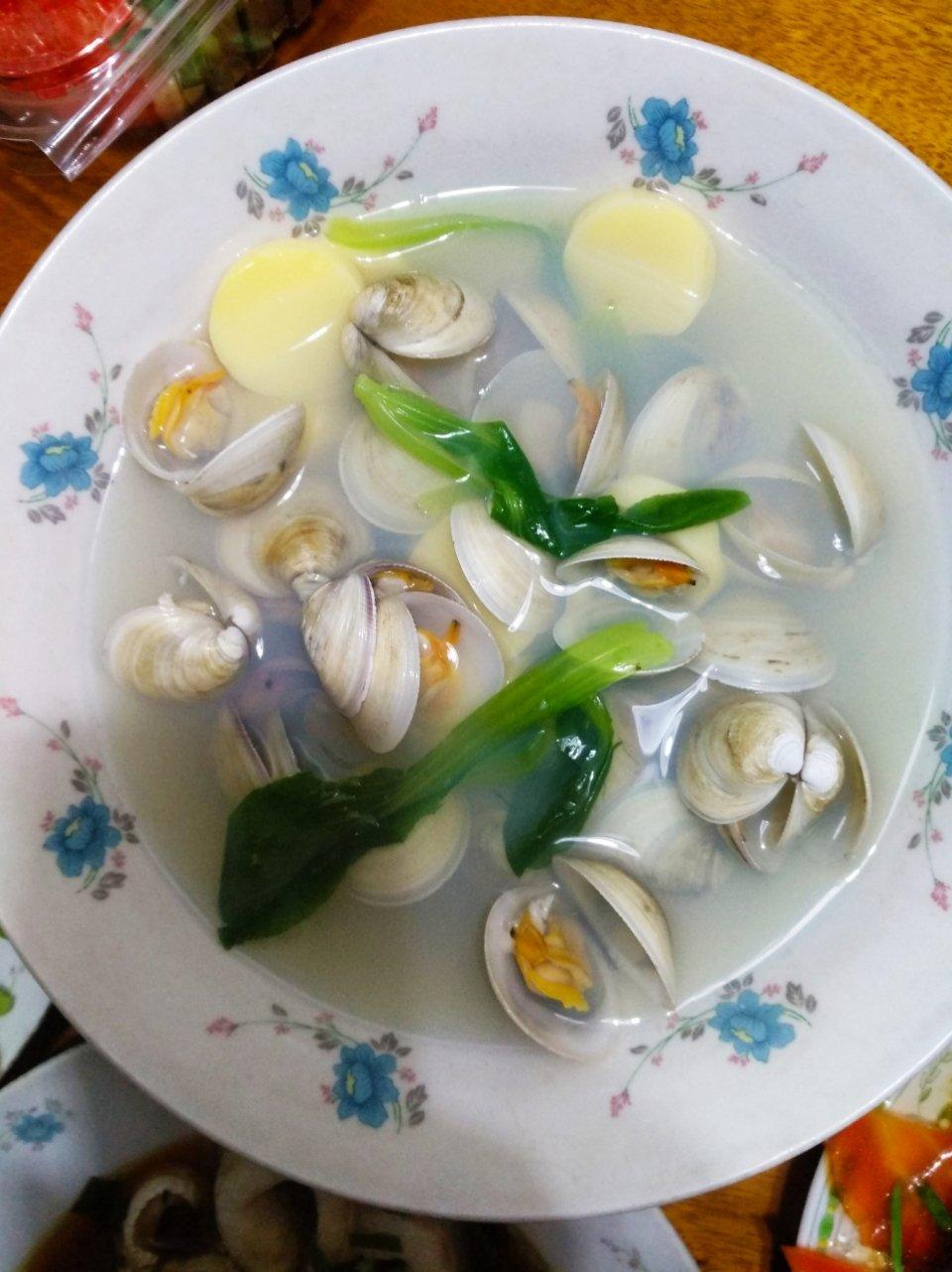 豆腐蛤蜊汤