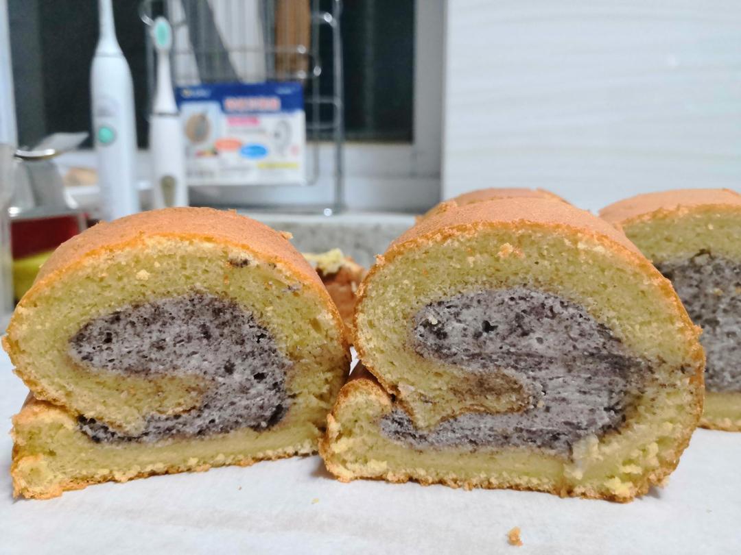 吃一次爱上 #伯爵红茶奥利奥蛋糕卷