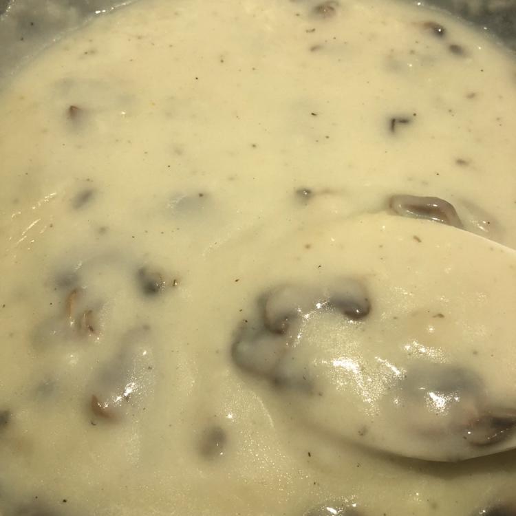 奶油鸡茸蘑菇汤（必胜客同款）