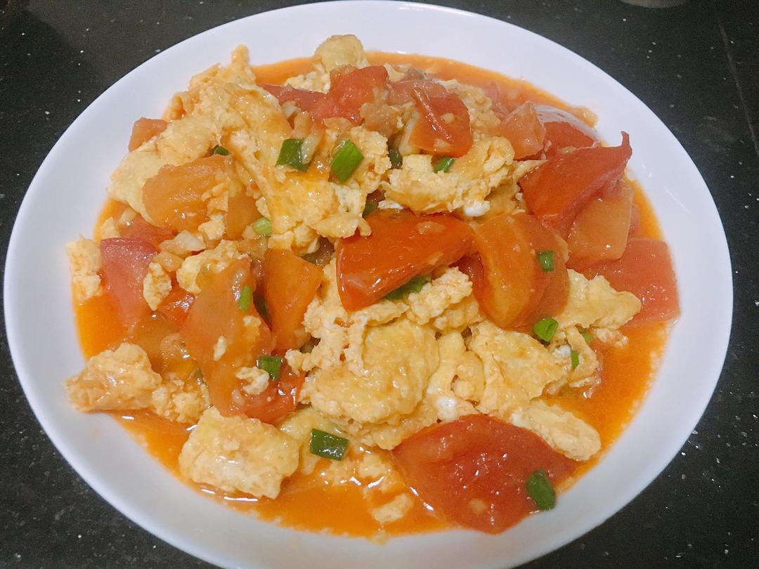 赛螃蟹炒番茄【The national Chinese food】