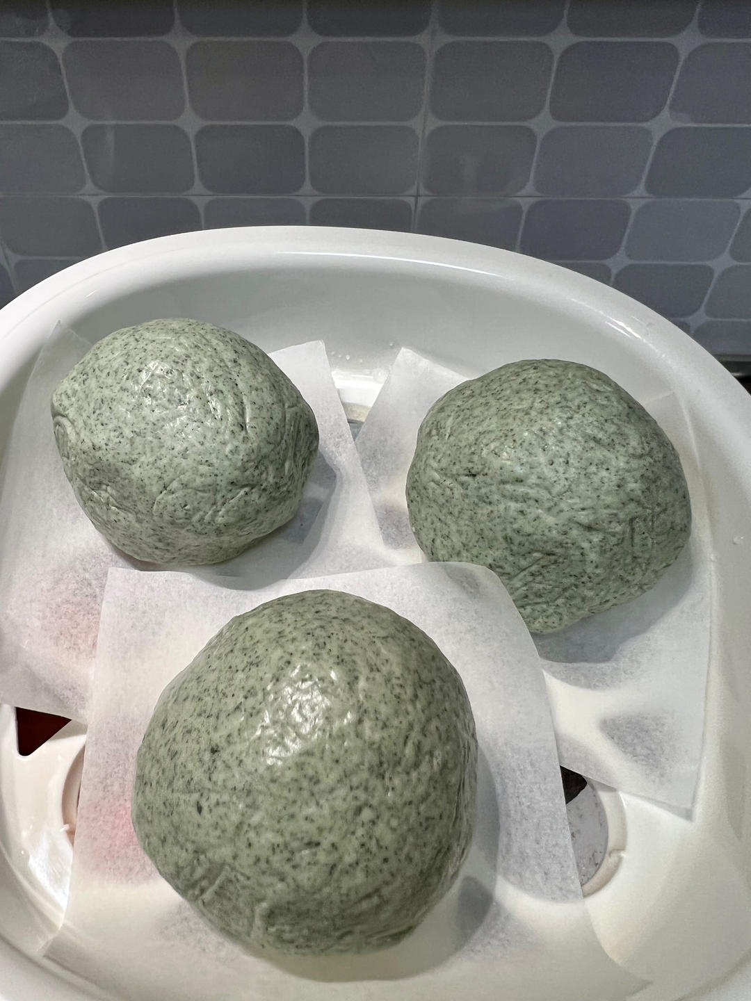 时令点心-艾草青团-4款咸甜配合的馅料