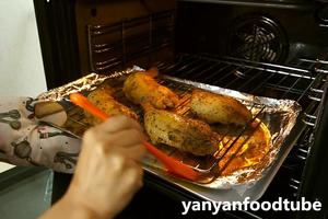 香烤鸡肉 Roast Chicken Legs的做法 步骤8