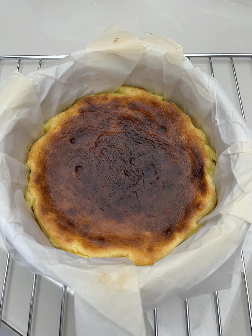 【0294】巴斯克式榴莲乳酪蛋糕（免机器版） <302小厨房>