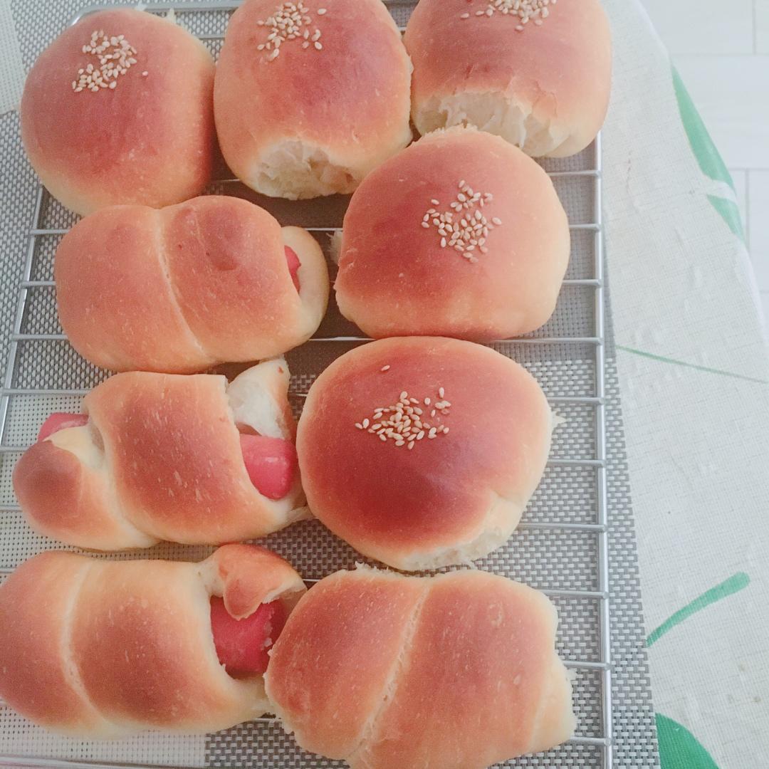 牛奶红豆小餐包