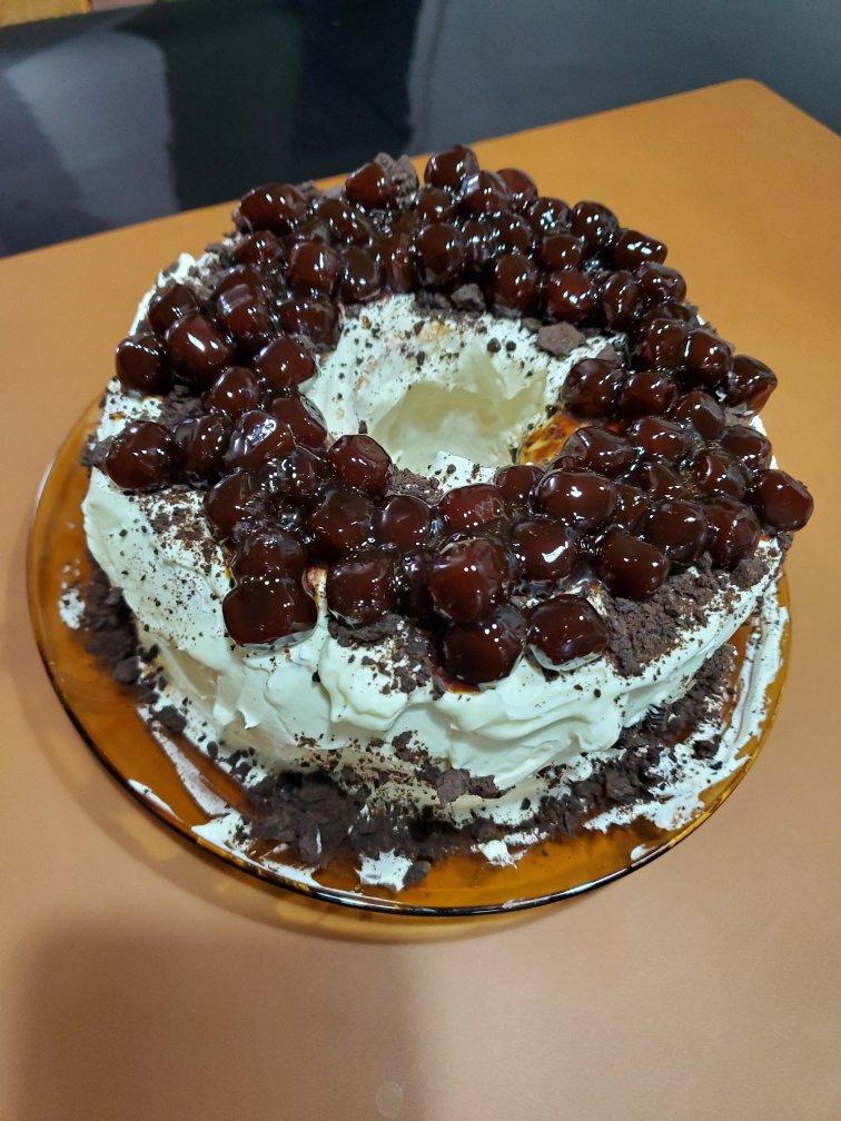 爆浆珍珠奶茶蛋糕