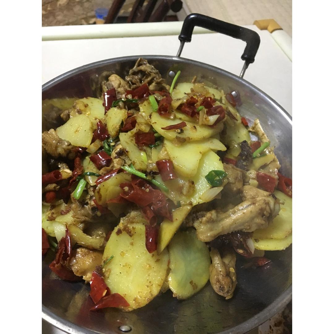 香辣干锅鸡