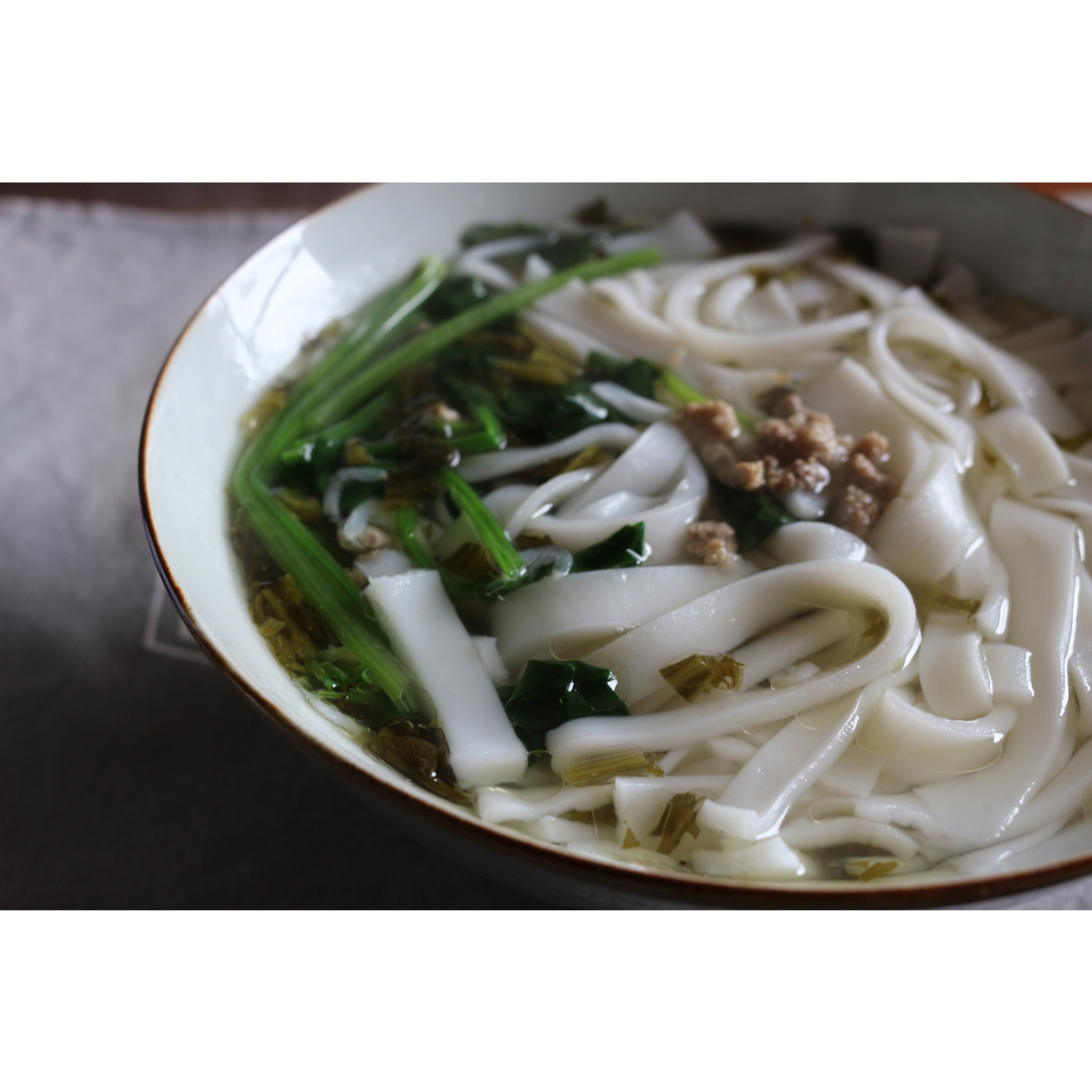 面 清汤米面 全职宅女coco做的清汤米面