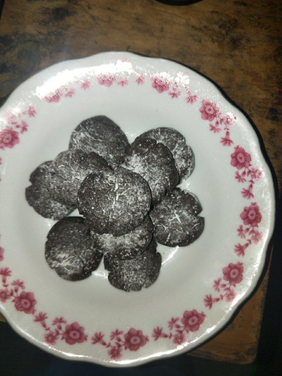 巧克力裂纹曲奇