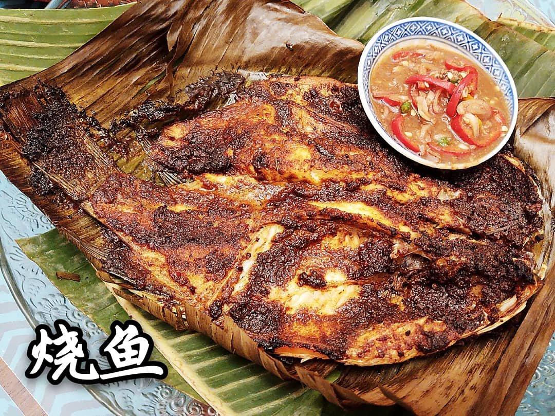 烤箱版马来西亚烧鱼(Ikan Bakar)