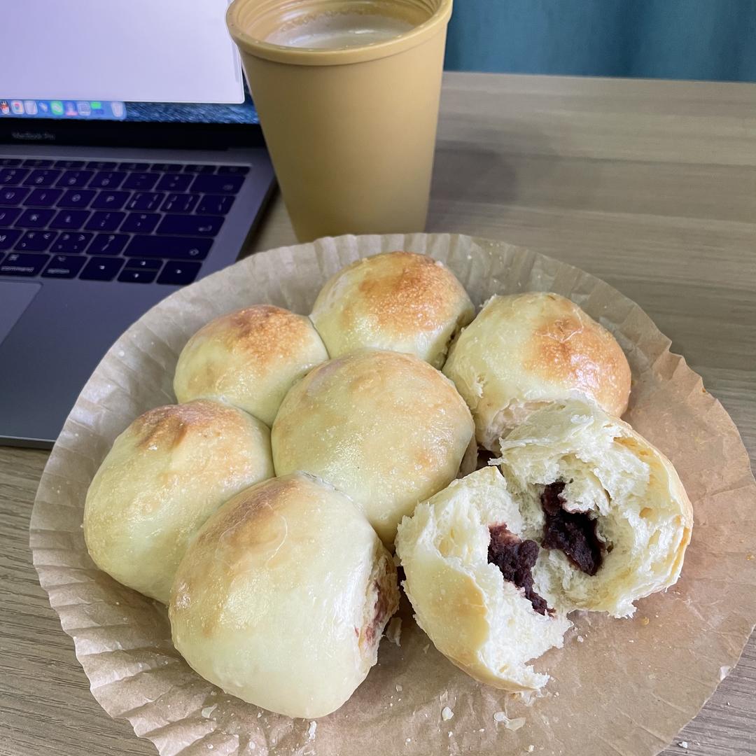 空气炸锅奶香小面包