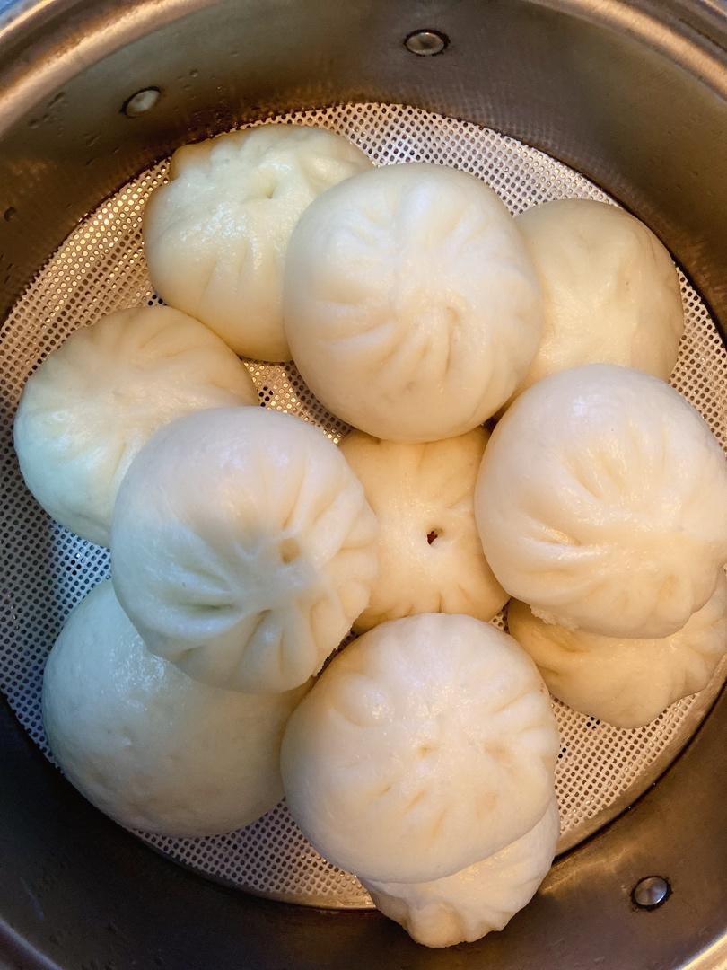 好吃的蒸包子