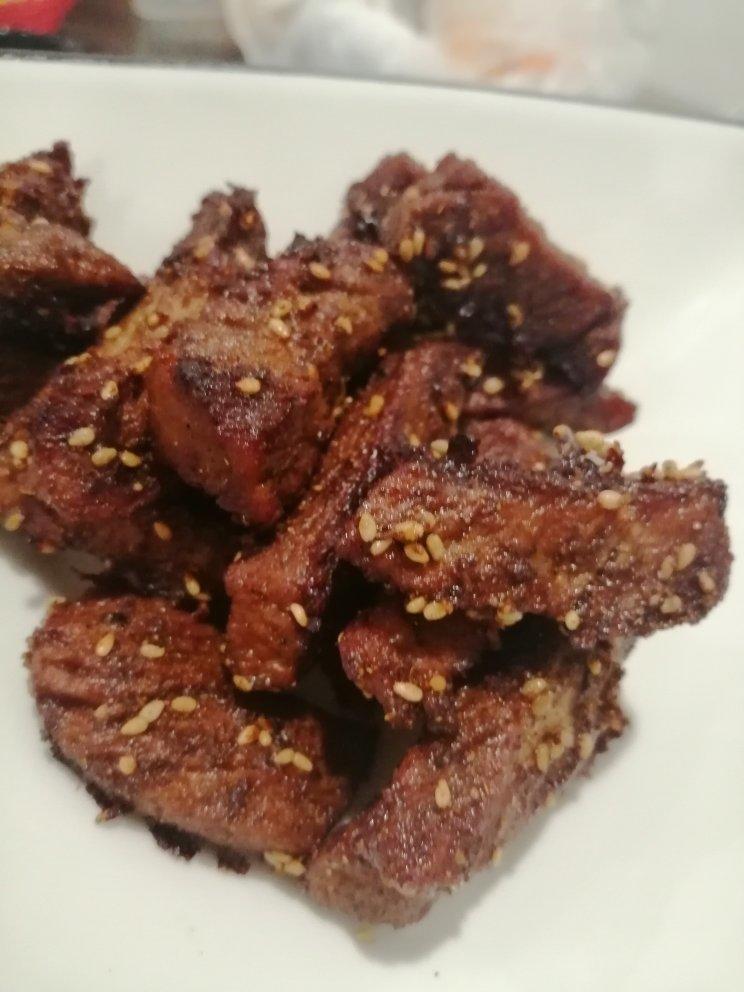 香辣手撕牛肉干