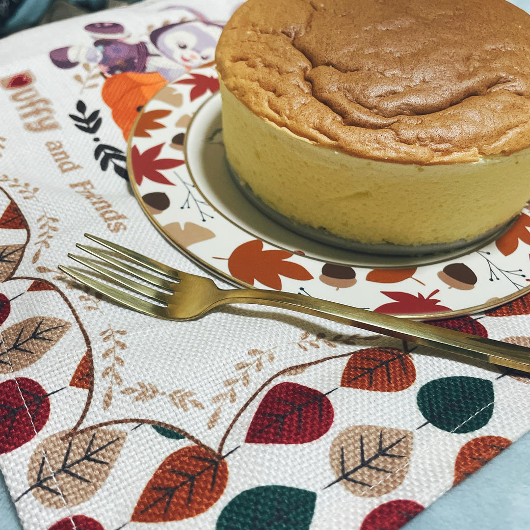 完美轻乳酪芝士蛋糕（不开裂、不回缩、不收腰、入口即融）