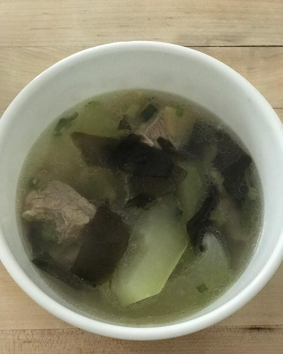 冬瓜海带排骨汤