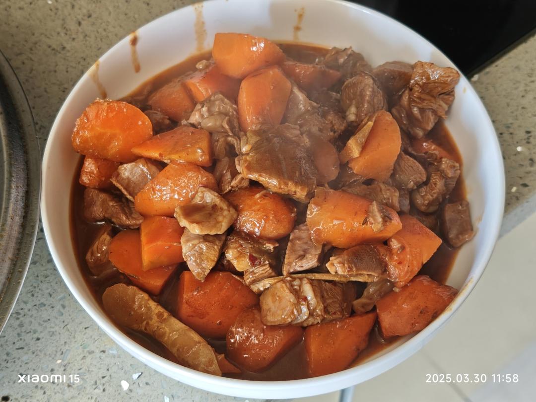 红焖羊肉