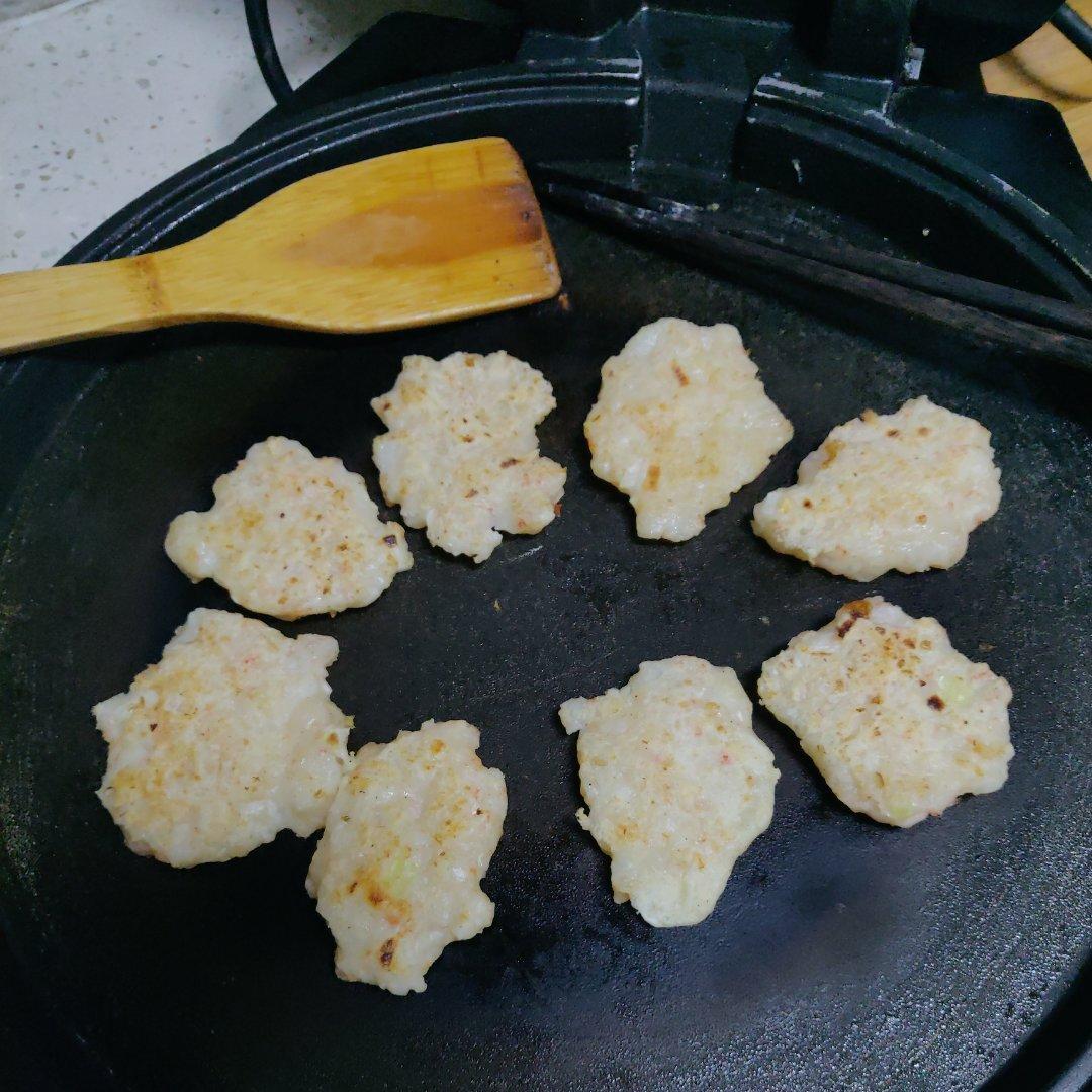 自制虾饼