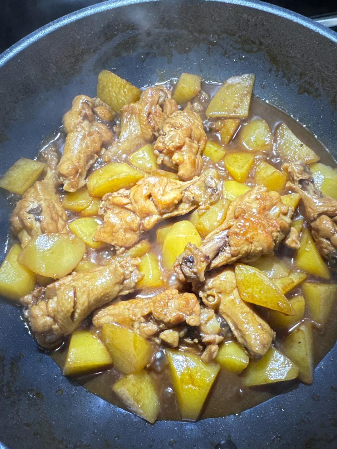 照烧土豆鸡翅根