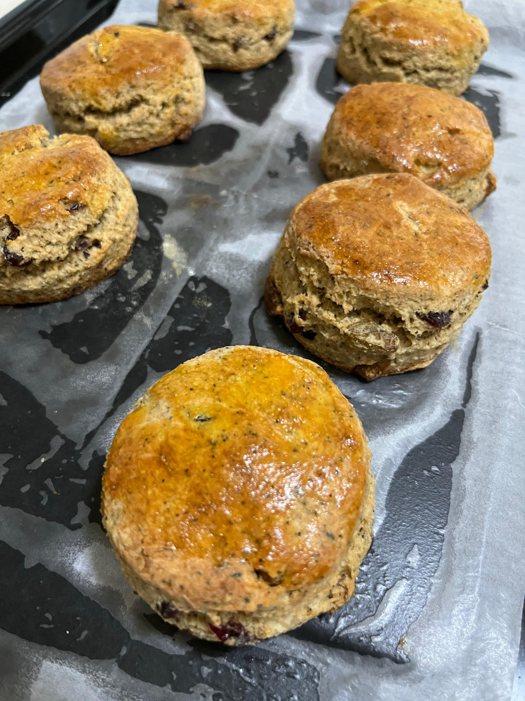☕️史上最简单下午茶｜红茶司康 操作简单 30分钟搞定👌