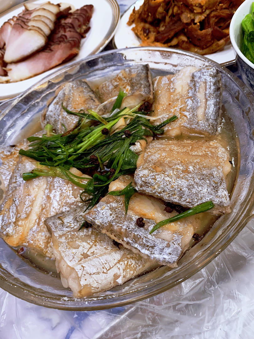 清蒸带鱼❗️检验带鱼是否新鲜的不二法门✌