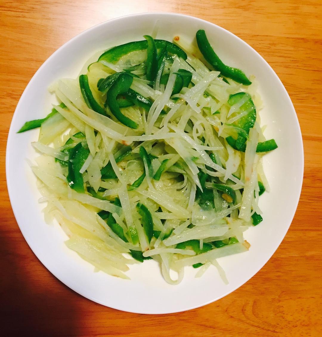 青椒土豆丝