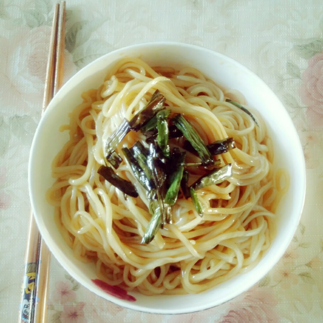 黄磊版葱油拌面