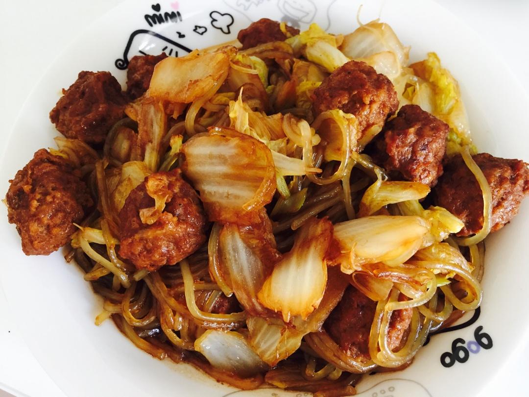 猪肉白菜炖粉条