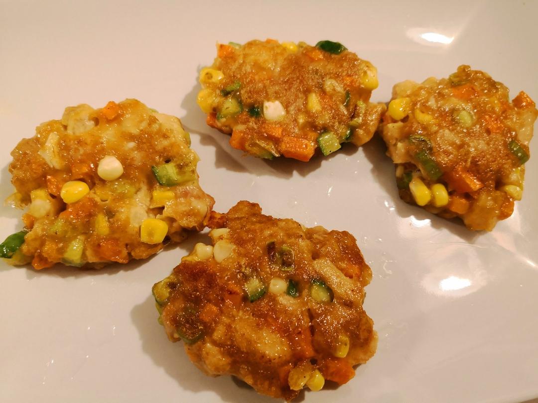 减脂鸡胸肉饼