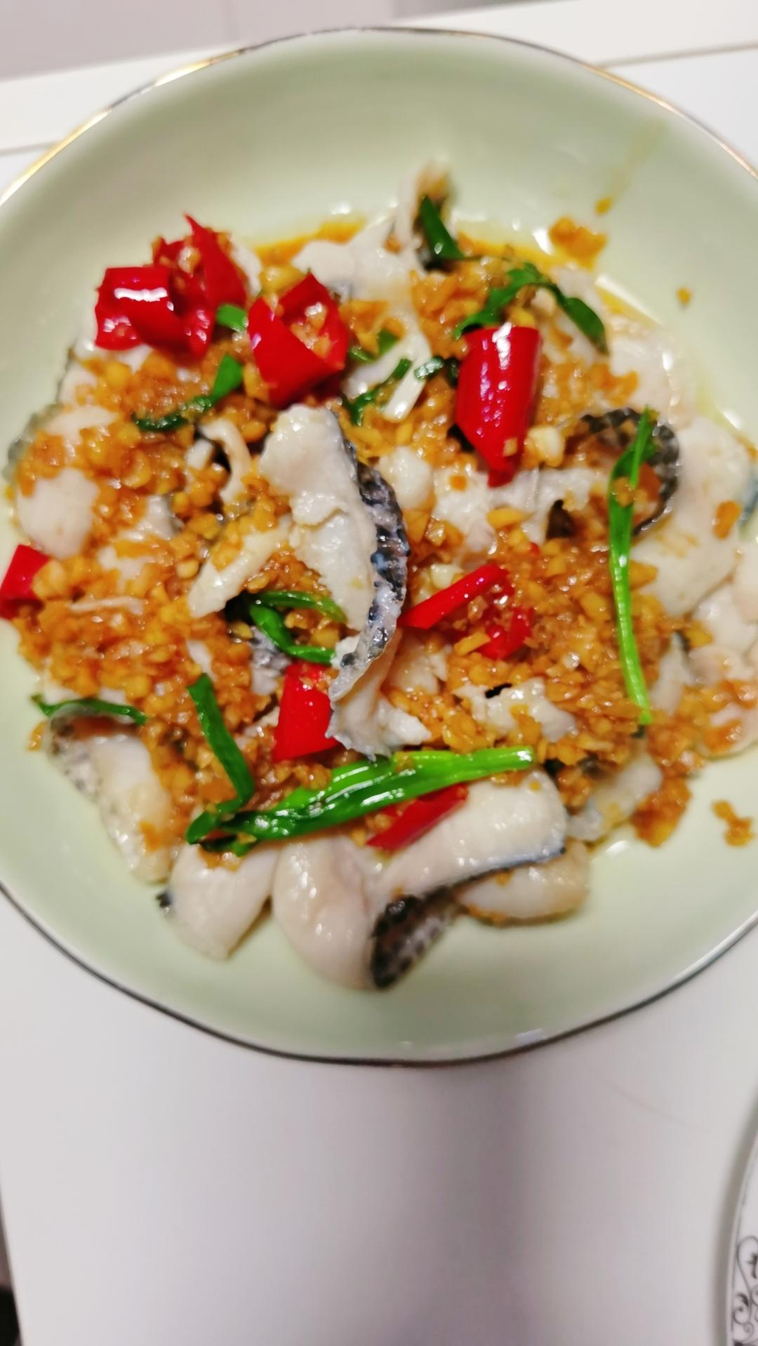 蒜蓉鱼片