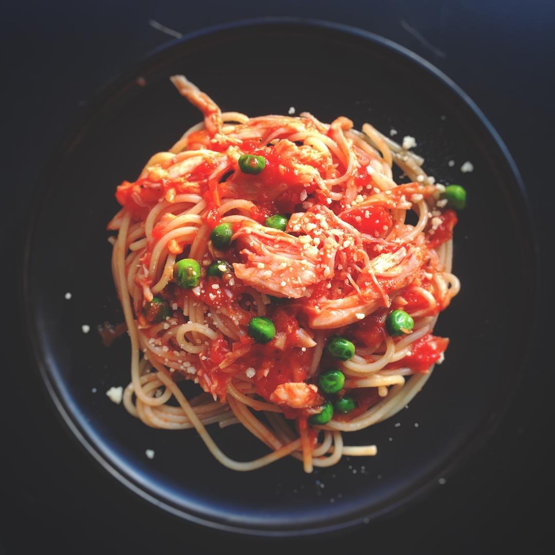 【Keep减肥餐】(˶‾᷄ ⁻̫ ‾᷅˵)鸡肉丸意面