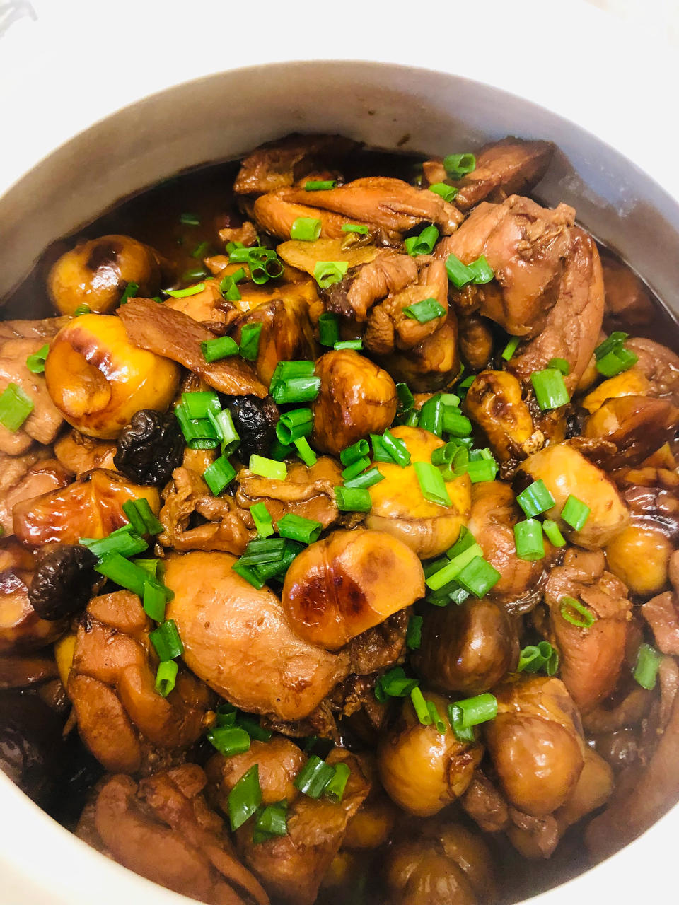 【栗子烧鸡】鸡肉都给你吃，栗子归我~