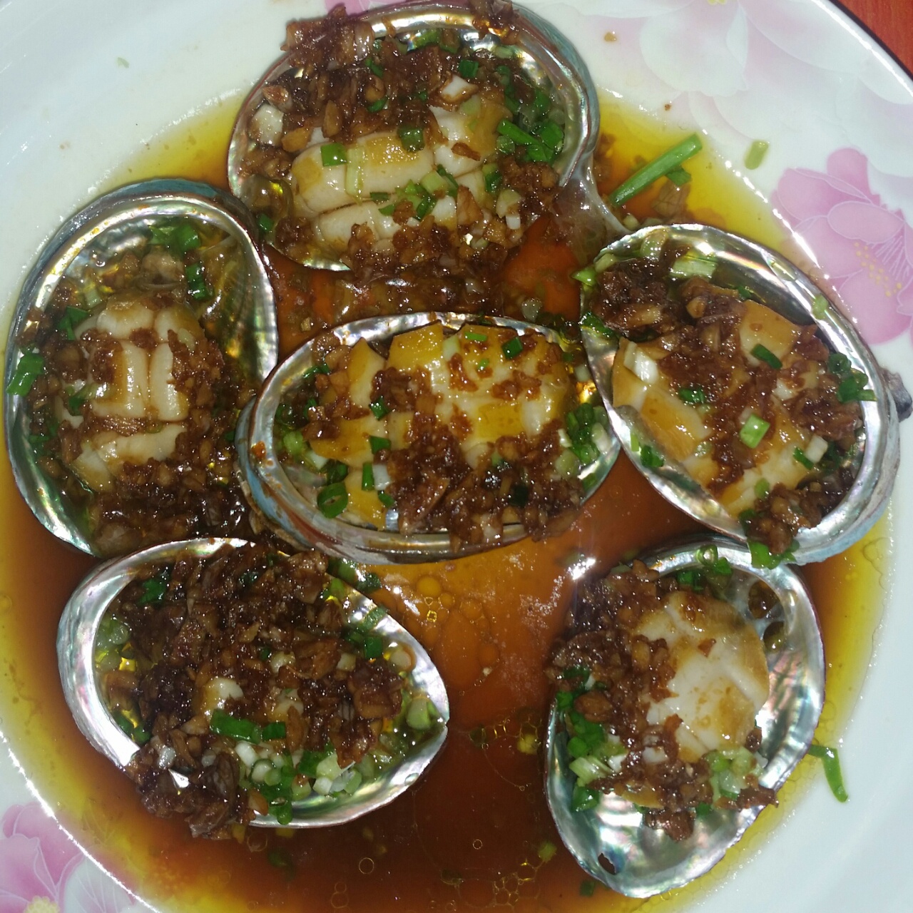 清蒸鲍鱼
