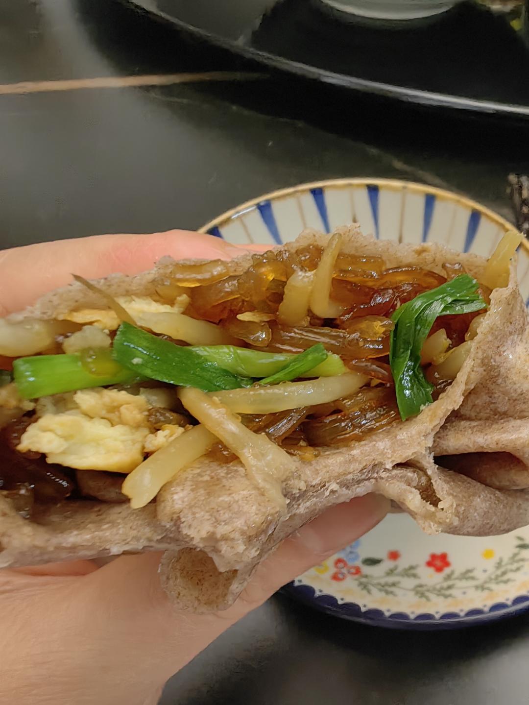 炒合菜～经典的拌饭菜，真的太香了