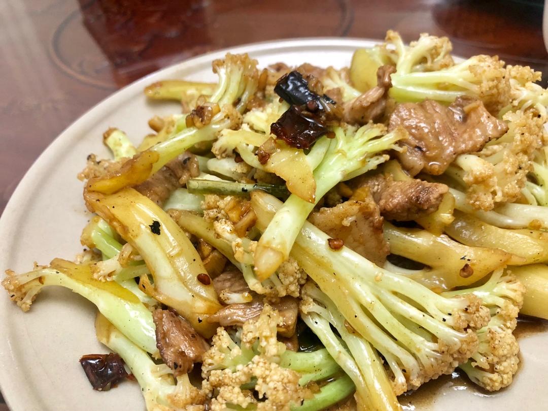 干锅有机花菜