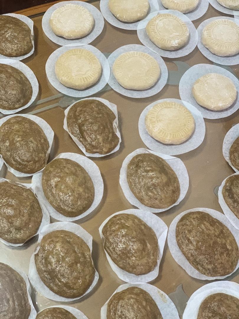 我家的春节甜食: 海陆丰龟仔粿（花生芝麻冰肉糍粑）