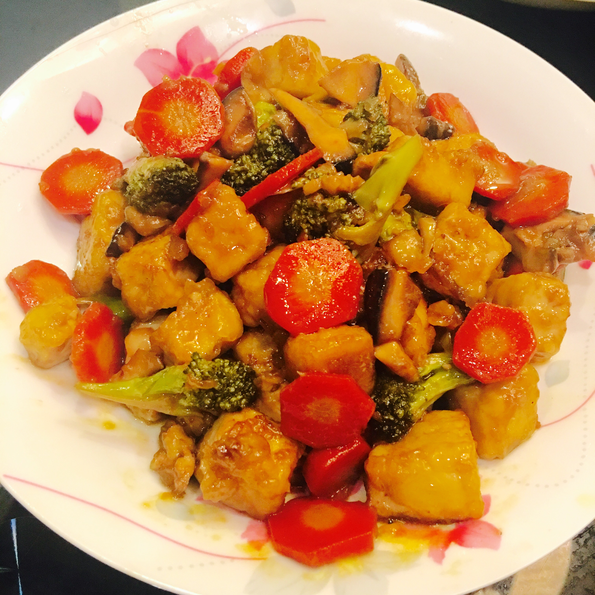 外焦里嫩好吃无比的——焦溜豆腐