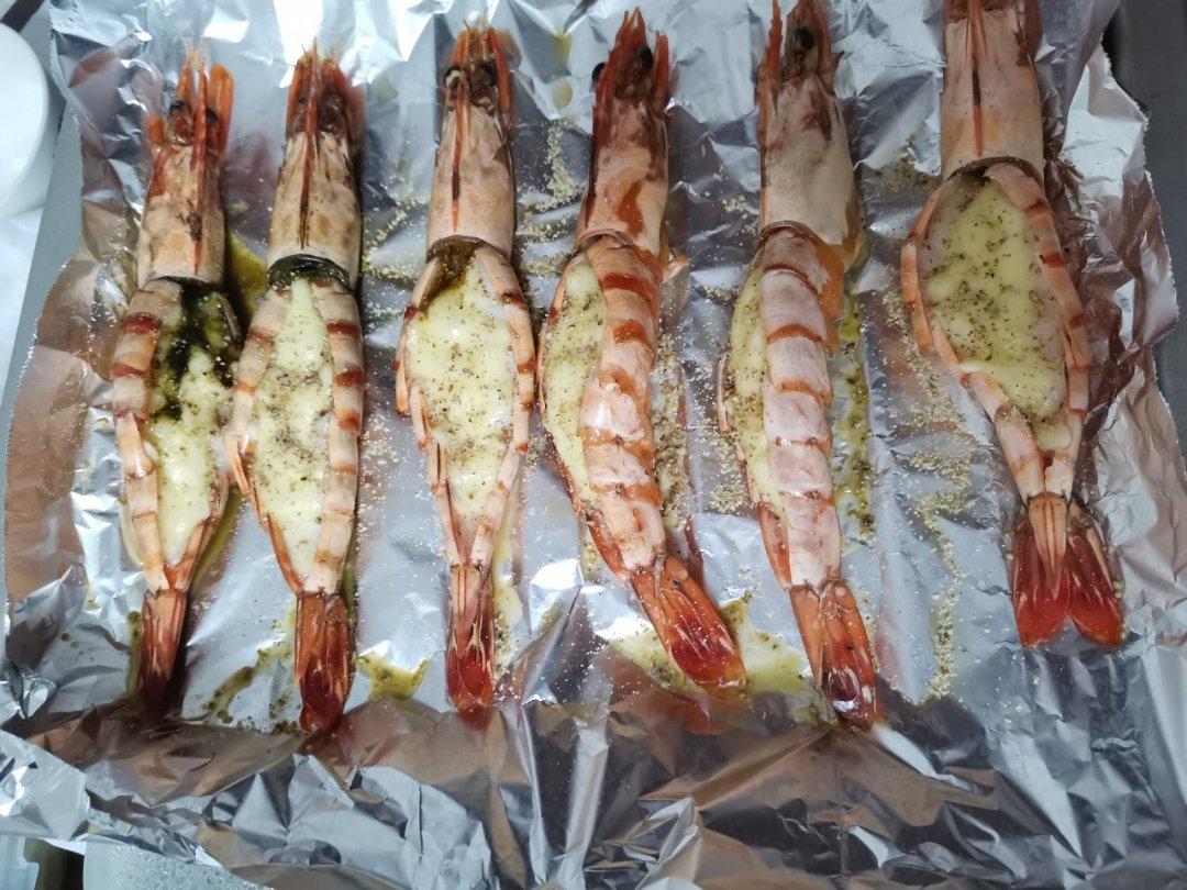 芝士焗大虾